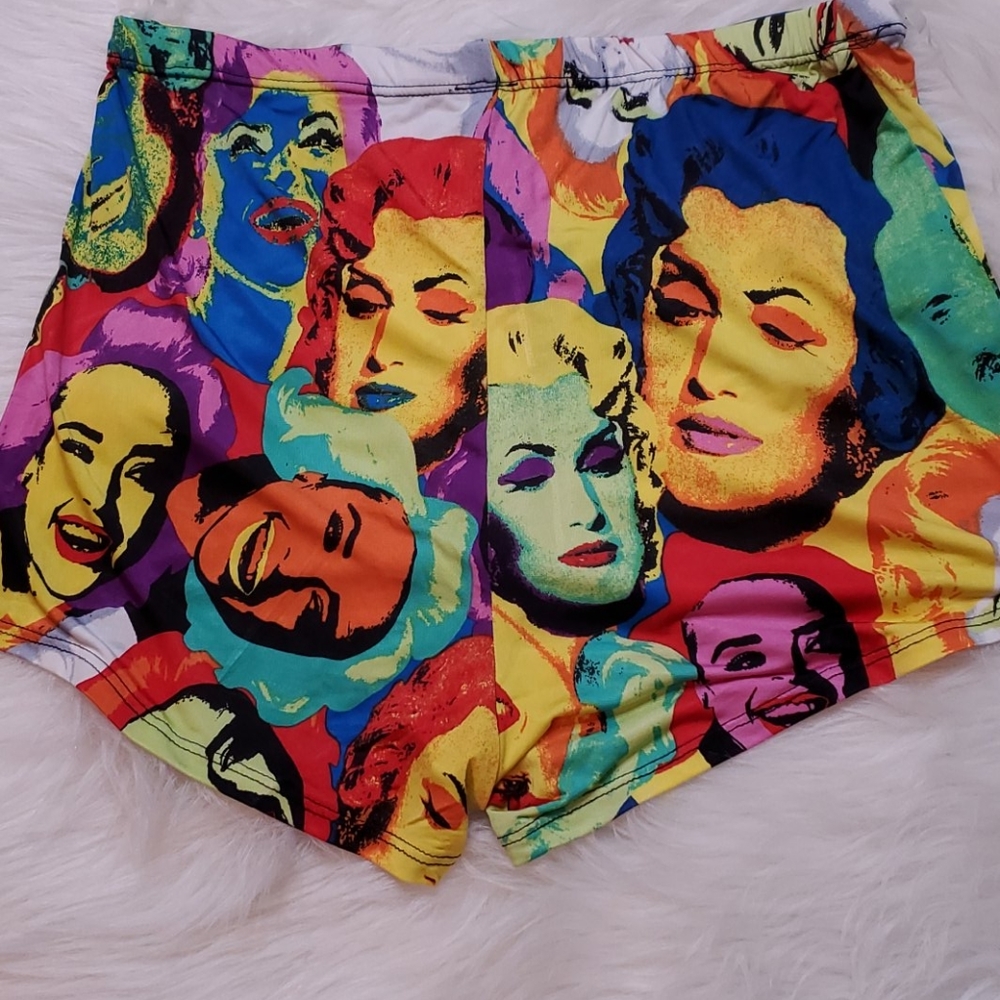 Barocco multicolored printed top and short set - Picture 8 of 8